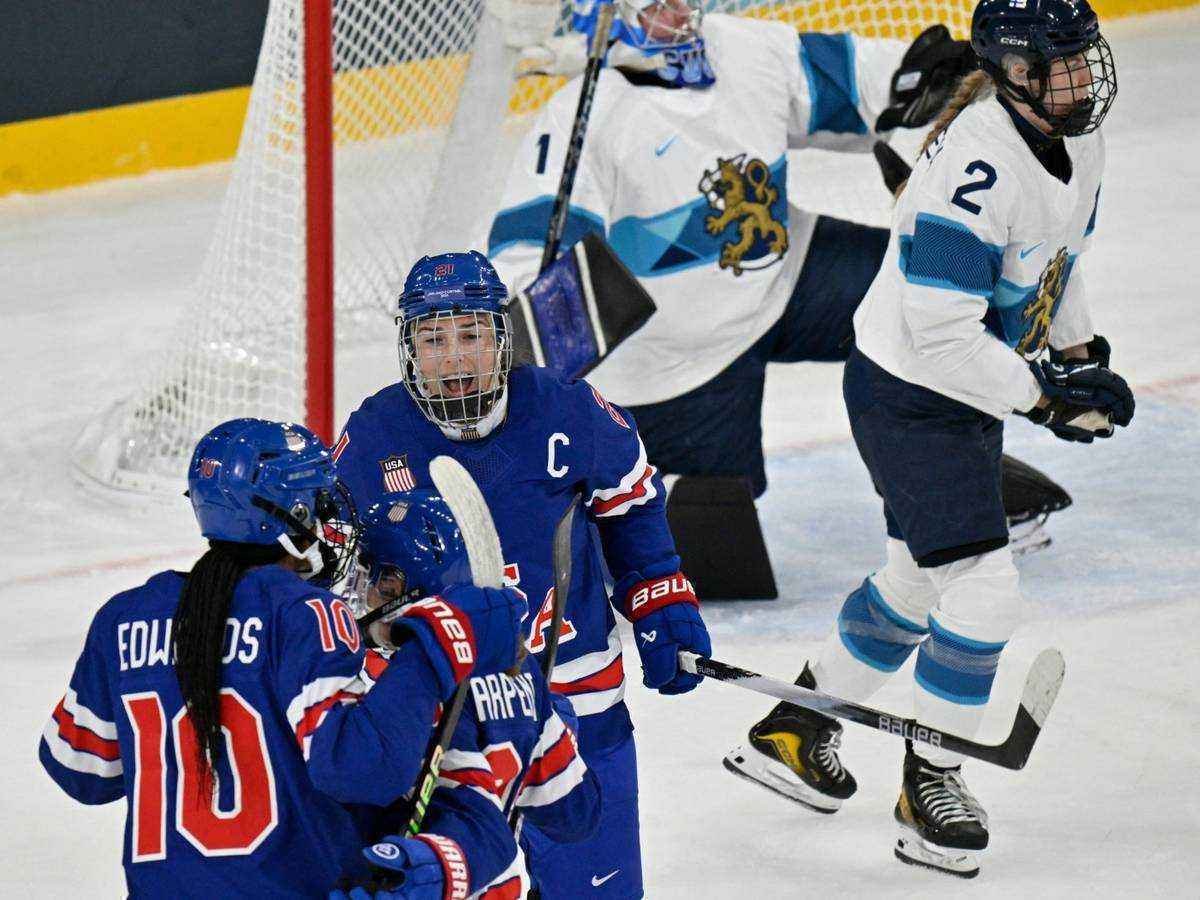 Olympia eishockey: finnland geschwächt – usa souverän, knight stellt rekord auf