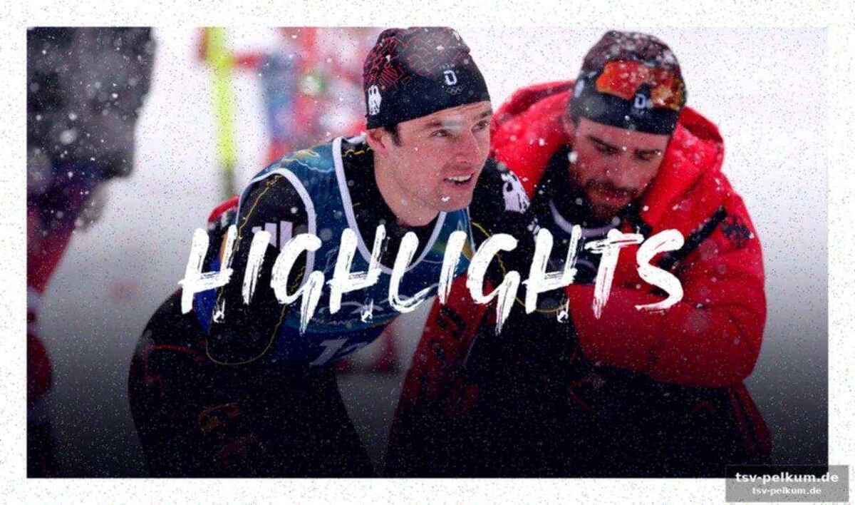 Das sturz-drama im teamsprint