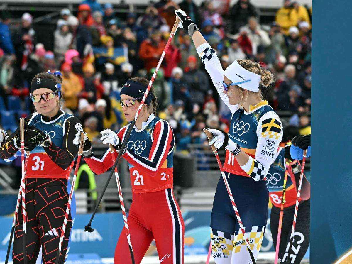 Olympia mailand/cortina: deutsches langlaufteam verpasst staffelmedaille knapp