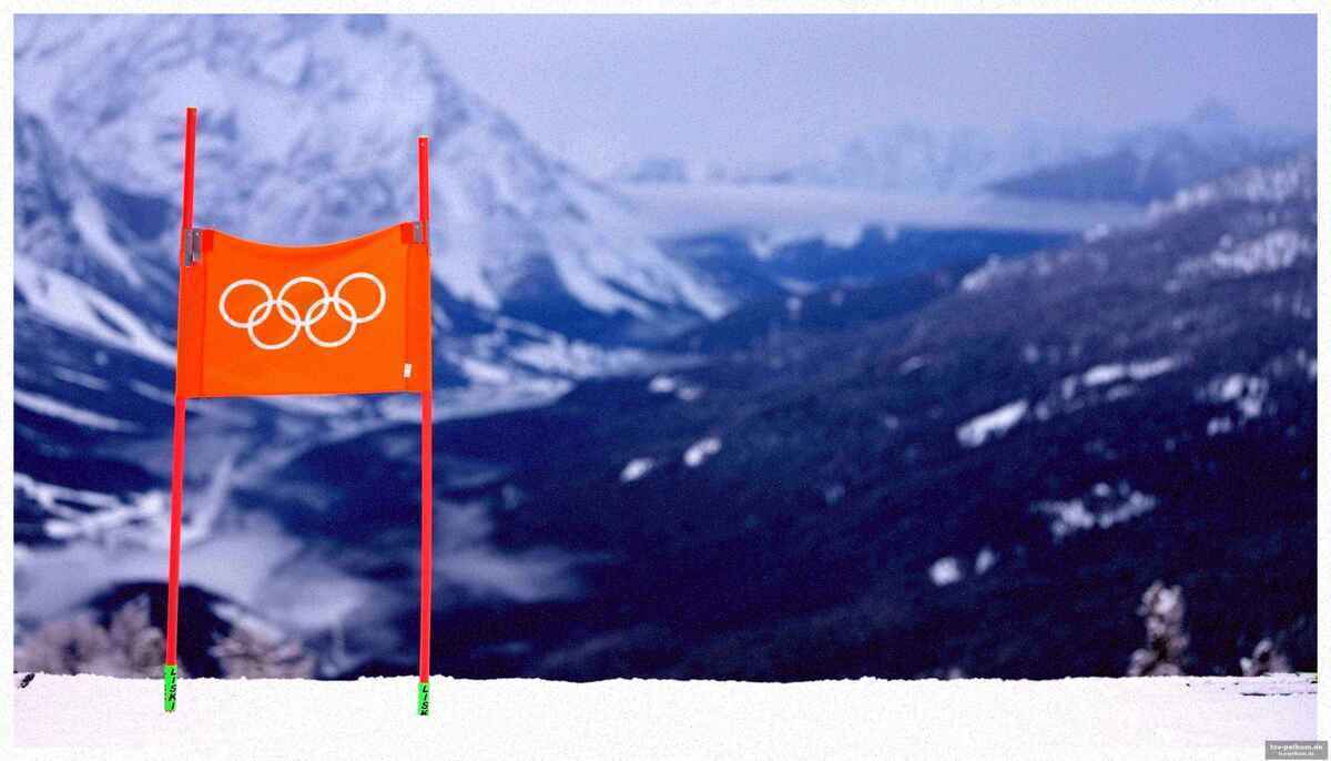 Ski alpin: spannung bei der abfahrt der männer