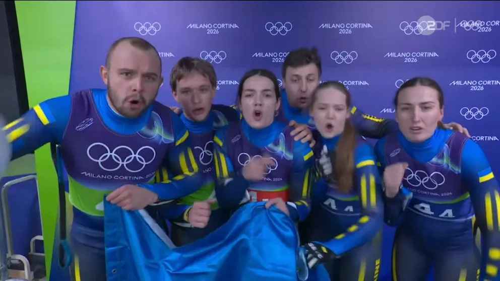 Olympia: ukrainische rodler mit starkem zeichen der solidarität – und zensurvorwürfe