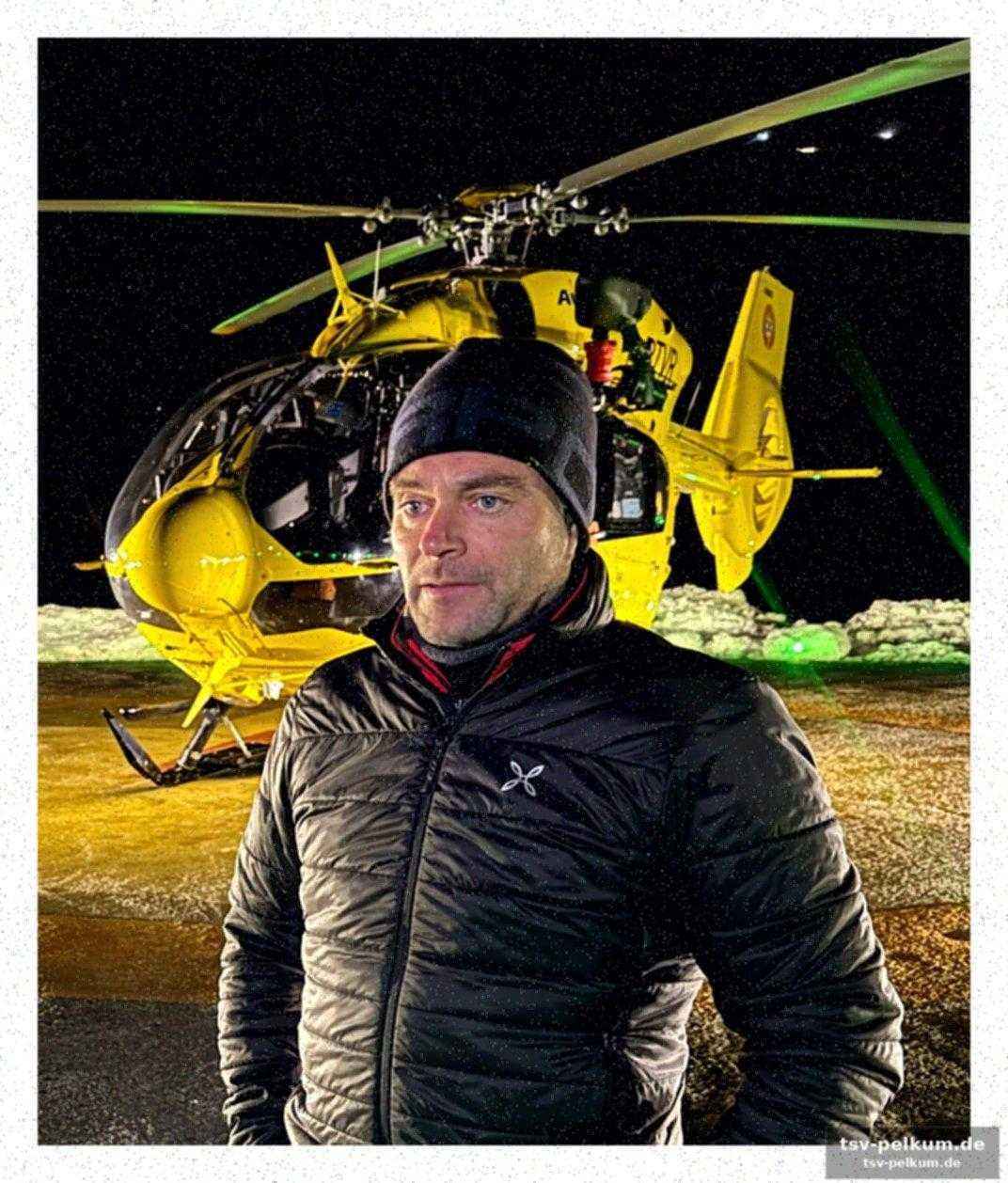 Präzise arbeit am hang