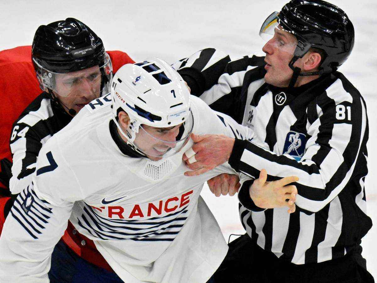 Olympia-eishockey: französischer nationalspieler nach prügelei gesperrt