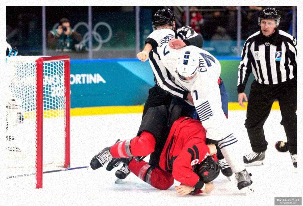 Kanada dominiert das spiel, frankreich droht konsequenzen