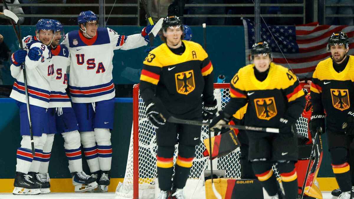 Olympia-pleite für deutschland: eishockey-team unterliegt den usa deutlich