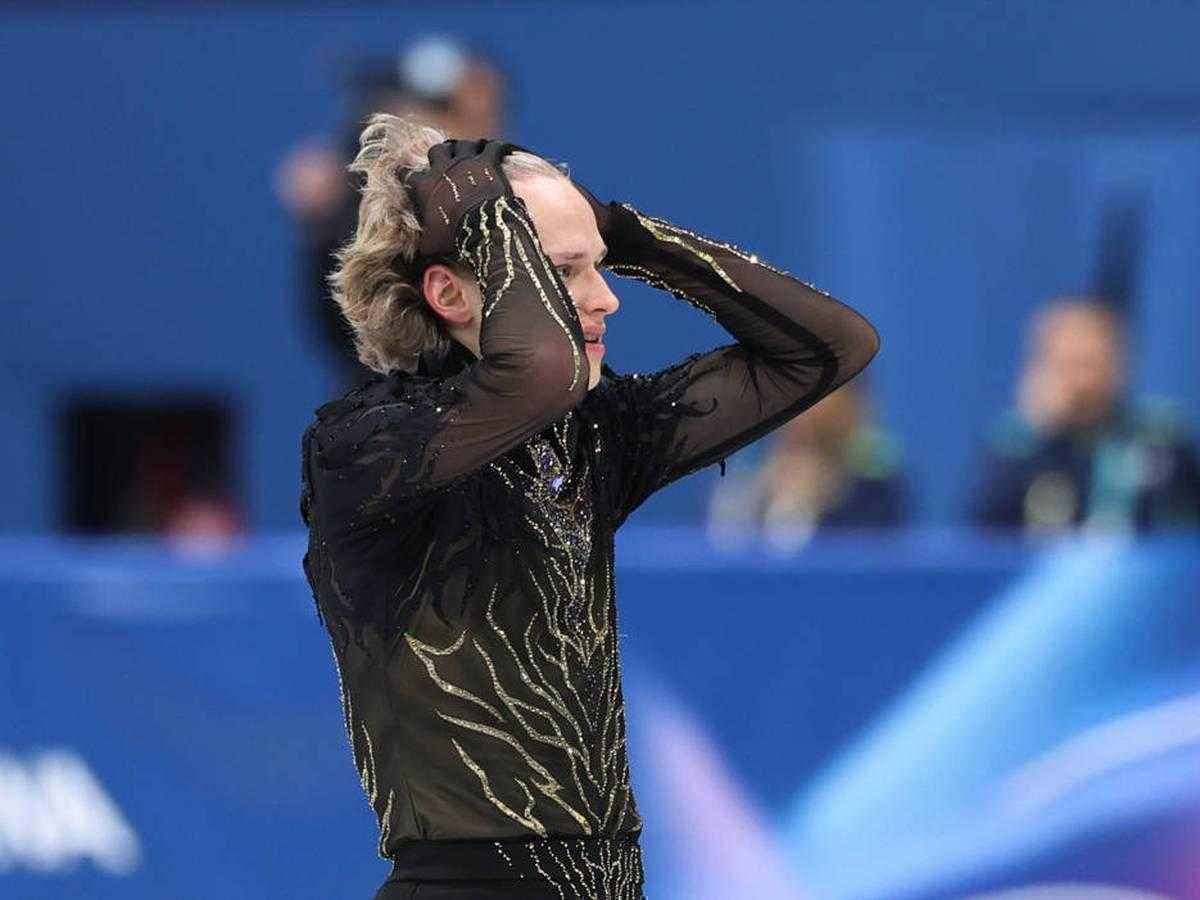 Olympia-schock im eiskunstlauf: malinin stürzt ab, schaidorow triumphiert