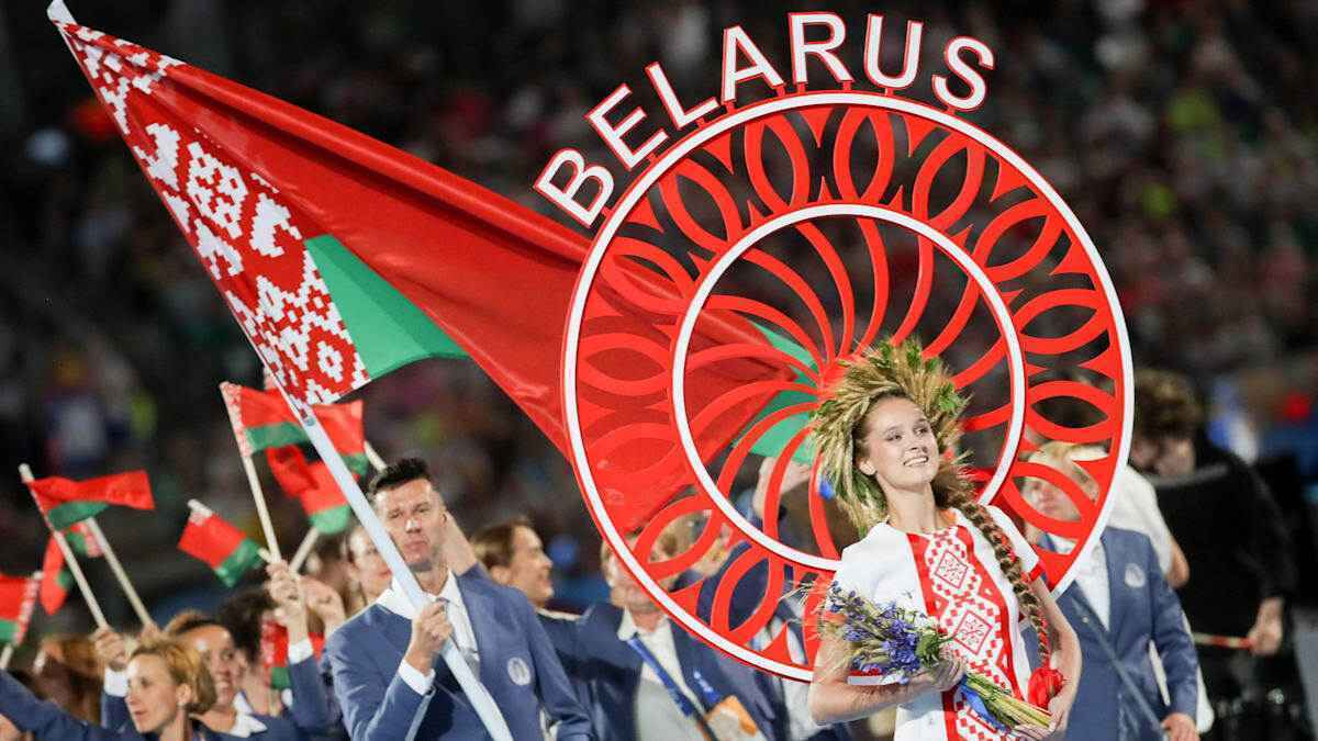 Olympische bewegung: belarus darf wieder spielen, russland bleibt außen vor