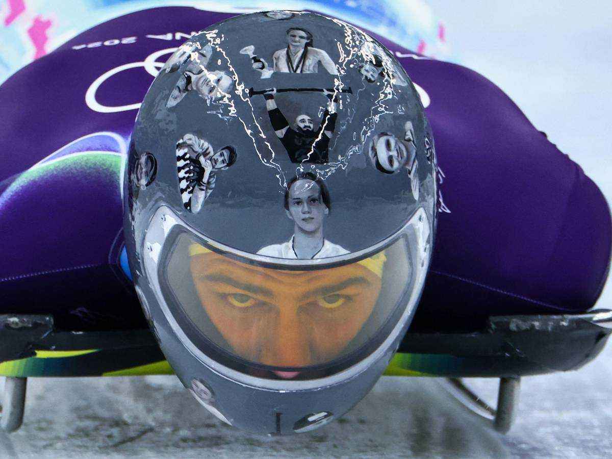 Olympische winterspiele: skeleton-fahrer darf schwarzes armband tragen – helm-verbot umstritten
