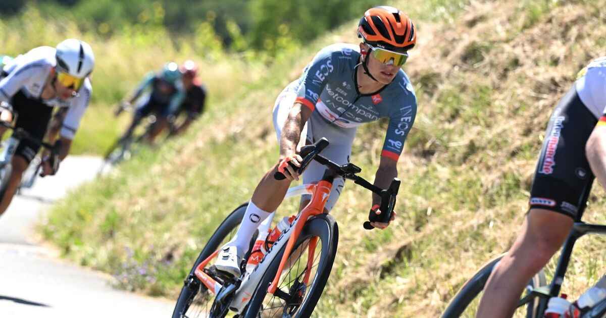 Onley überlebt horrorsturz: glück im unglück bei tour auvergne-rhône-alpes