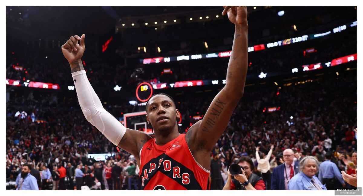 Raptors besiegen cleveland mit einem aufprall