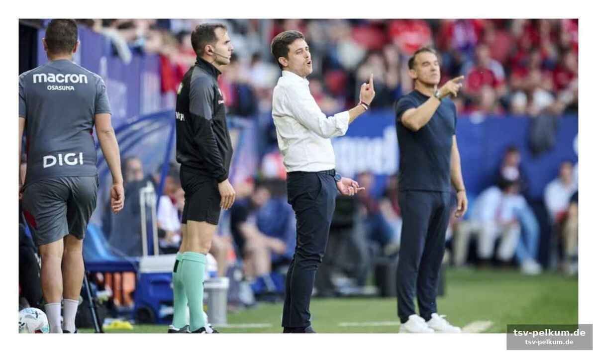 Die tabelle lügt nicht: osasuna muss gas geben