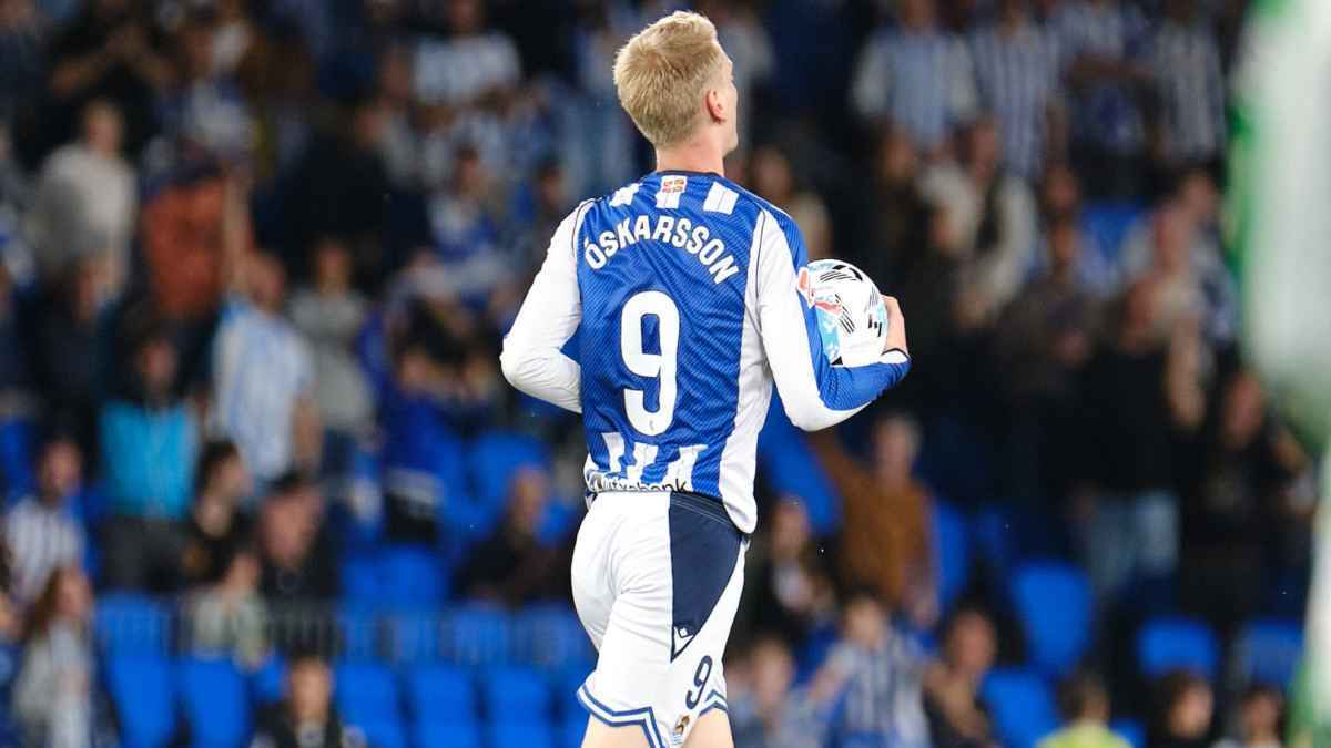 Óskarsson trifft, wird suspendiert: real sociedad verpasst chance
