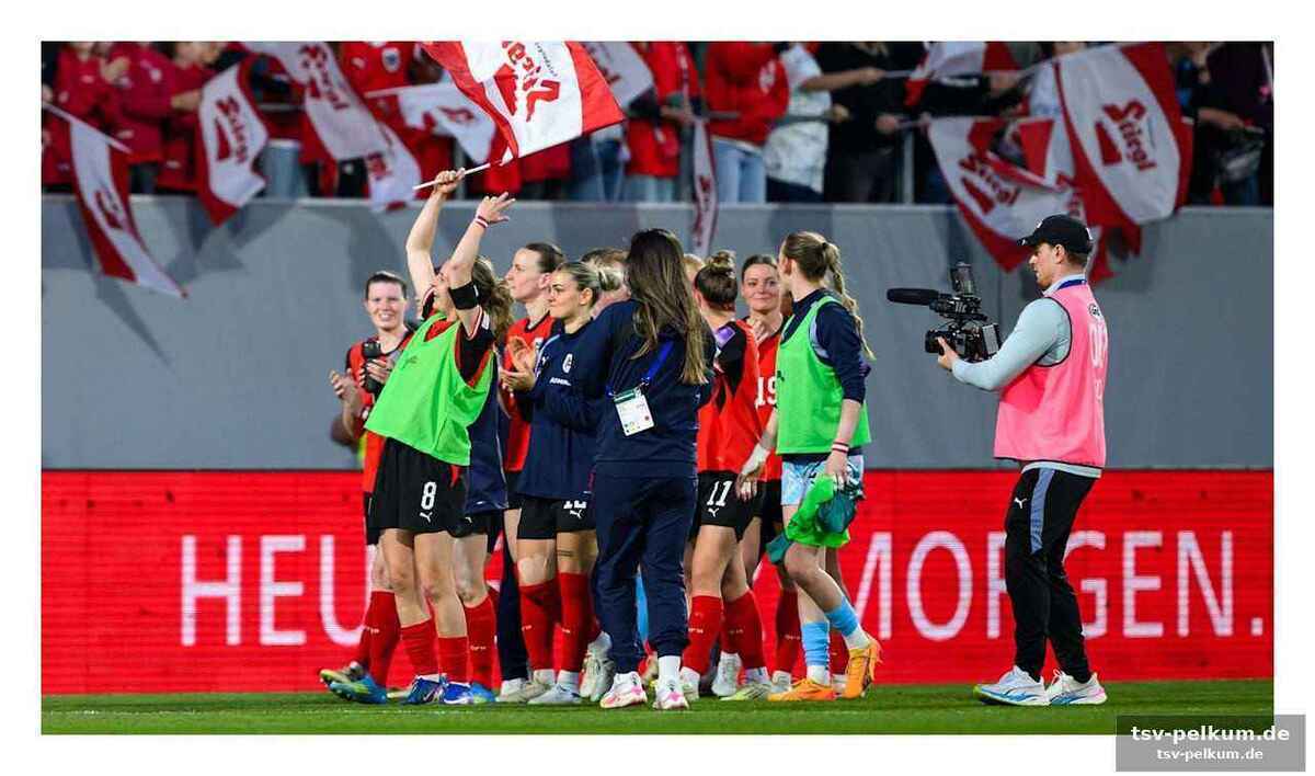 Blick nach vorne: die qualifikation ist noch nicht gelaufen