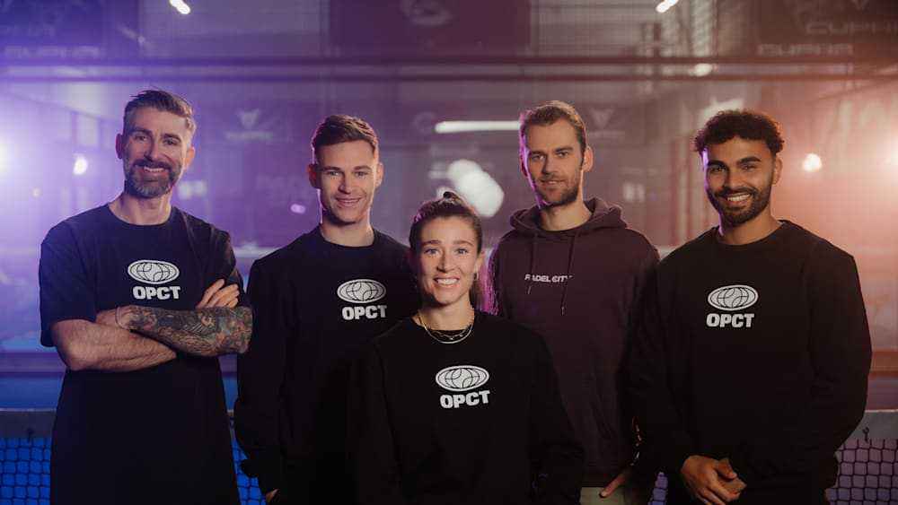 Padelcity entertainment: kimmich und zarou mischen im padel-zirkus mit