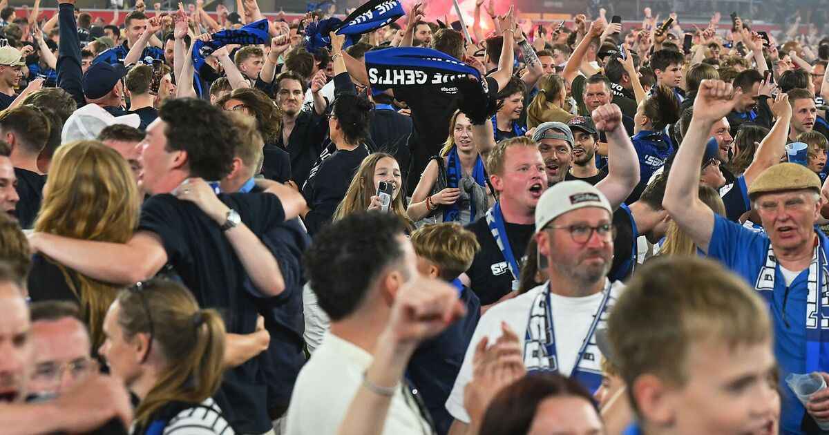 Paderborn feiert aufstieg: schlaflose nacht und bierdusche!