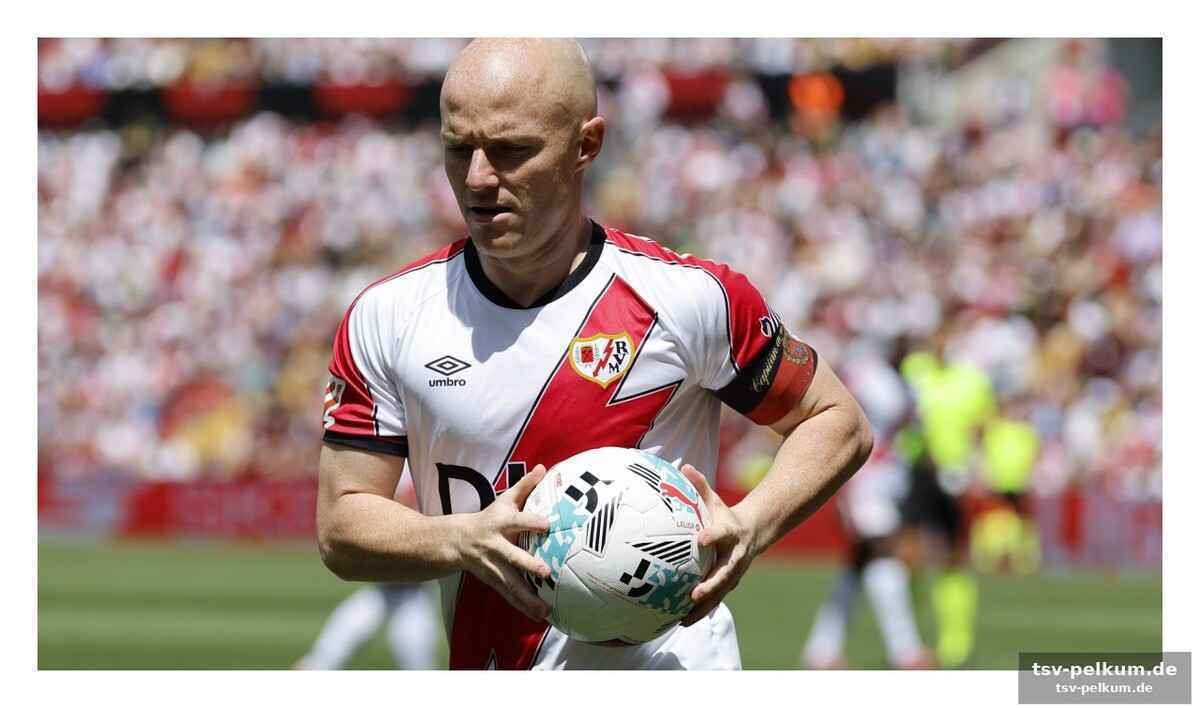Rayo vallecano kämpft für seinen star