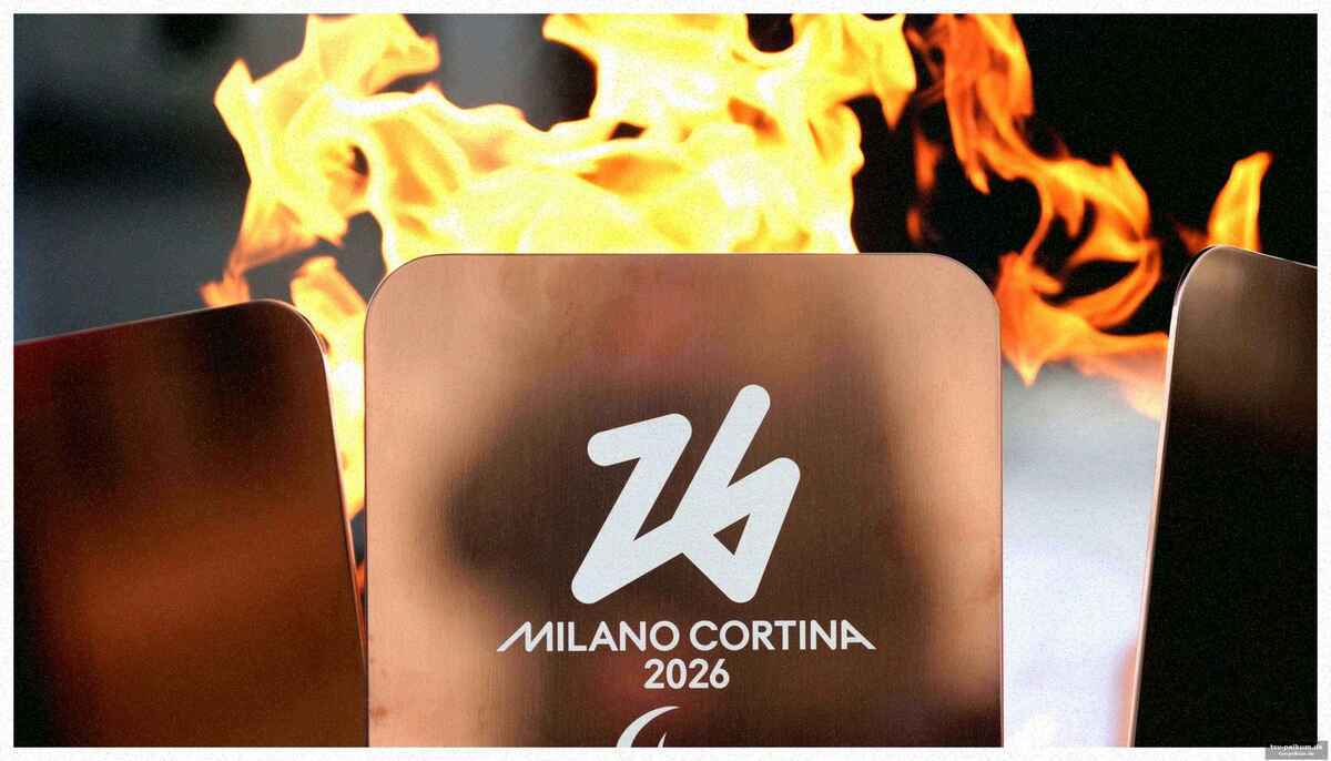 Transport nach italien und der beginn des fackellaufs