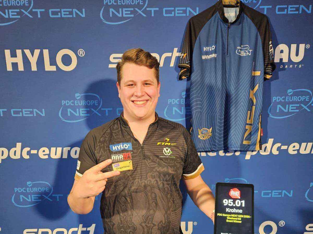 Paul krohne triumphiert erneut: darts-sensation geht weiter