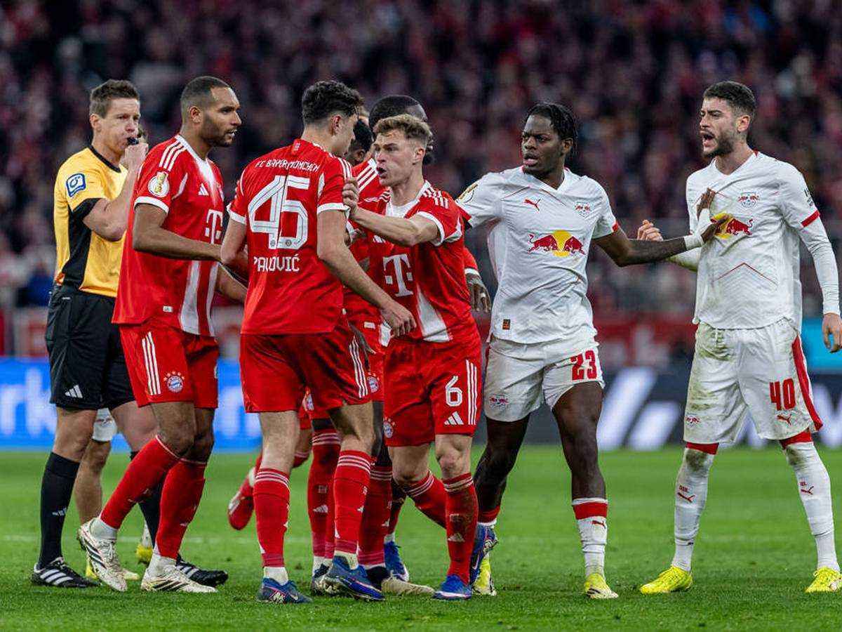 Pavlovic rastet aus: emotionale szene im pokal-viertelfinale gegen leipzig