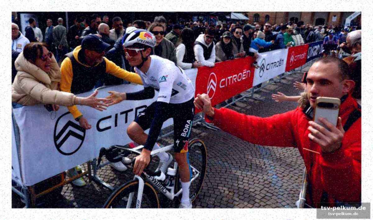 Roglic und pithie liefern schutz, pellizzari liefert den sprint