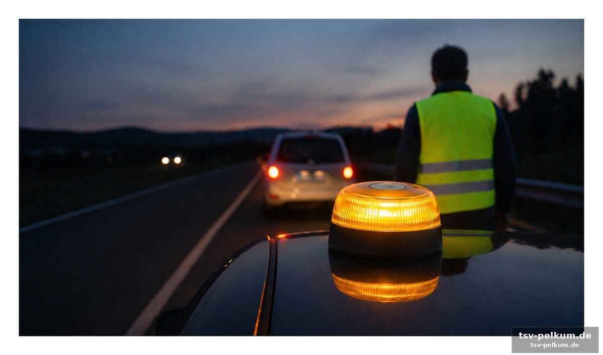 Alarmierende zahlen zur v-16-blinkanlage