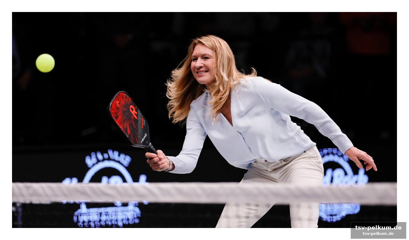 Stars und showturniere: der „pickleball slam“ setzt maßstäbe