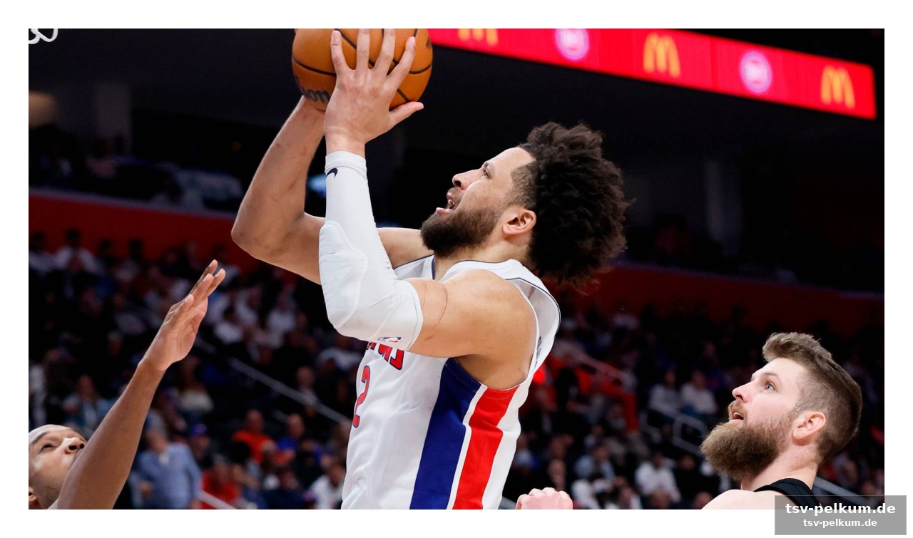Cade cunningham führt die pistons zum erfolg