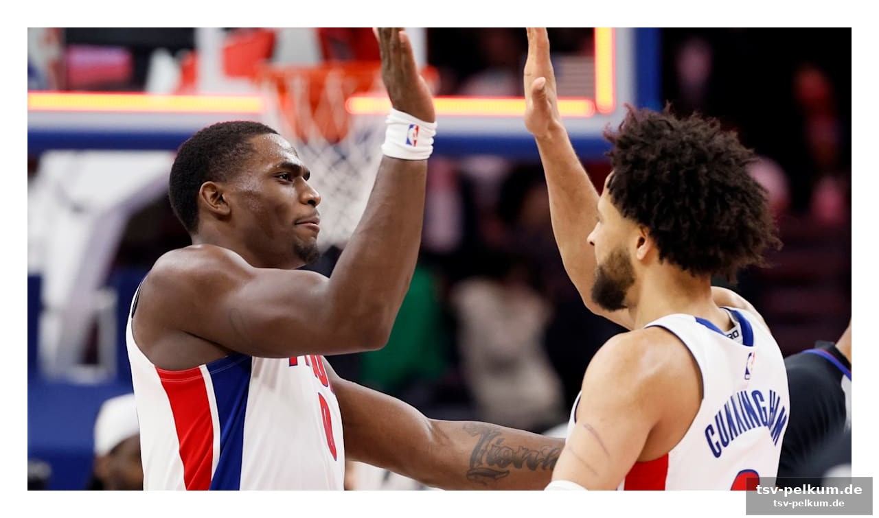 Cunningham und duren führen, während cleveland unter turnover leidet