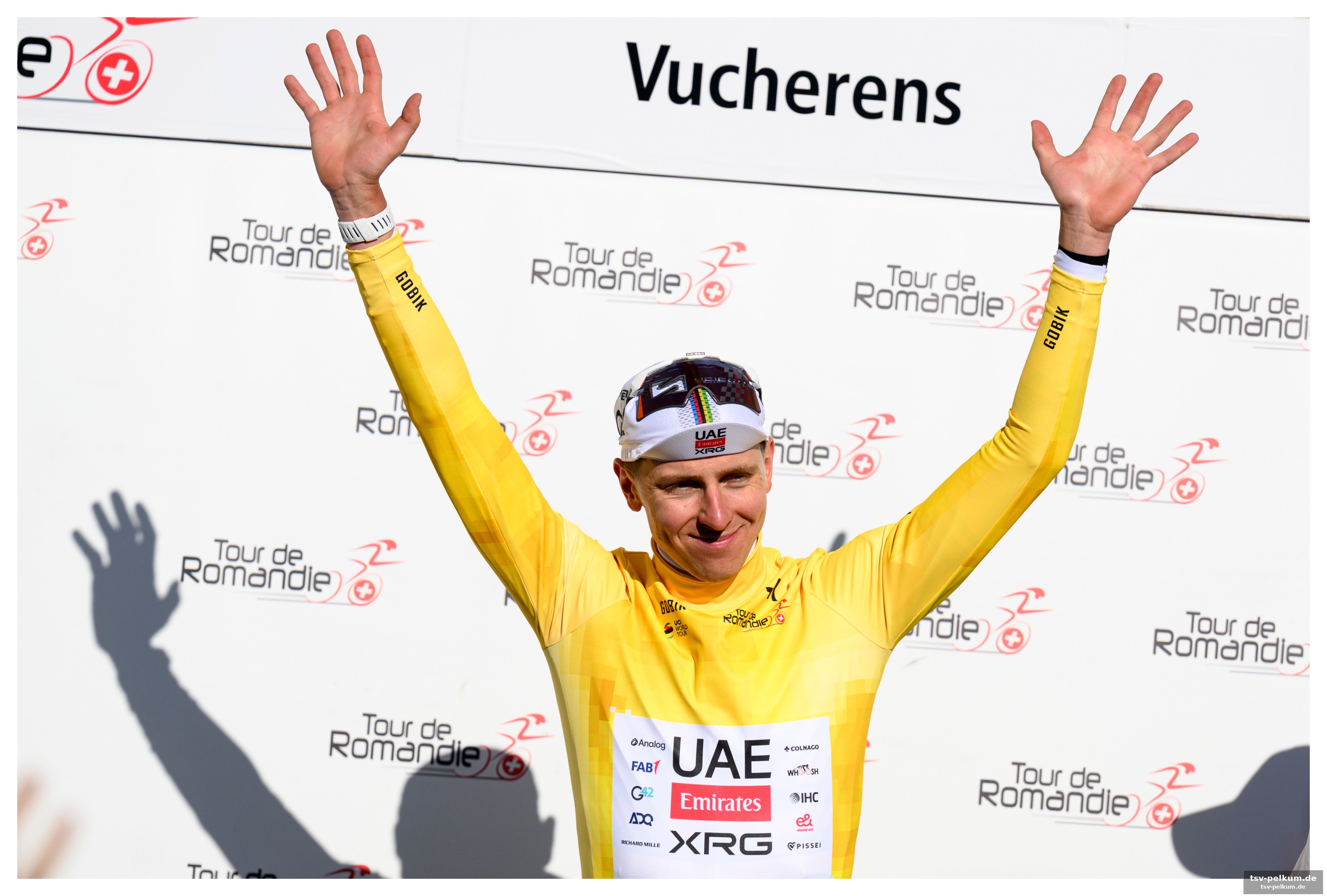 Vingegaard und roglic bleiben in reichweite