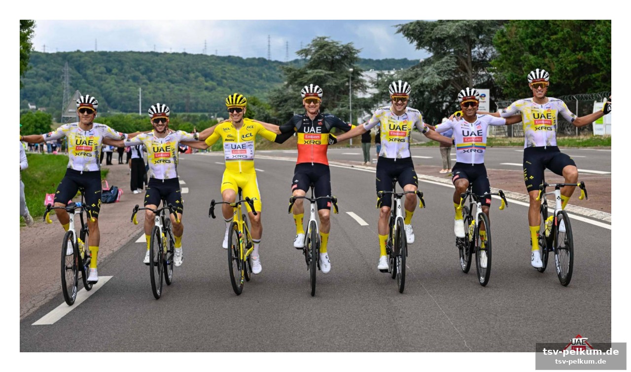 Ein team für die ewigkeit: pogacars unterstützung