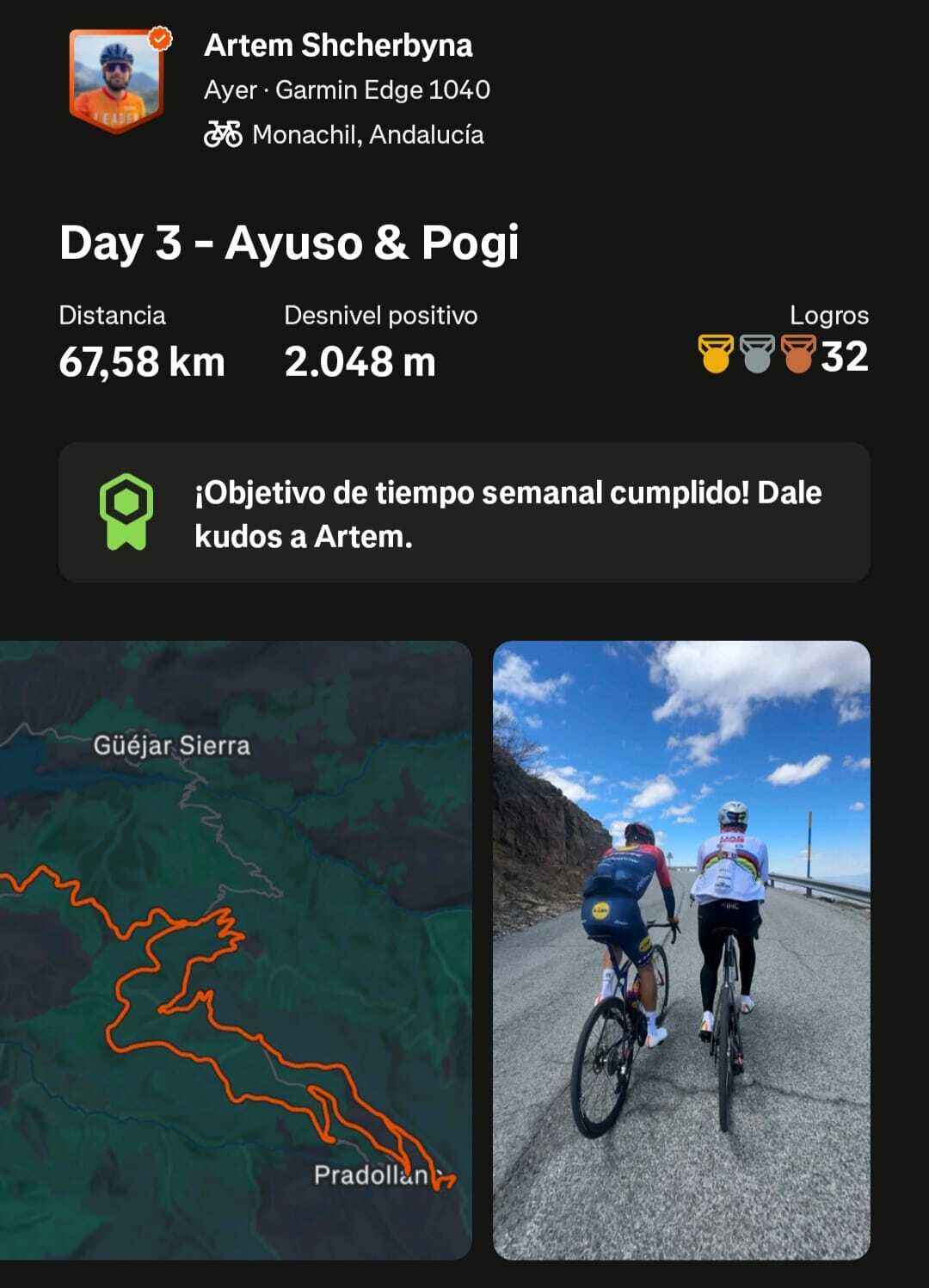 Pogacar und ayuso: höhen-training im duell vor dem tour de france