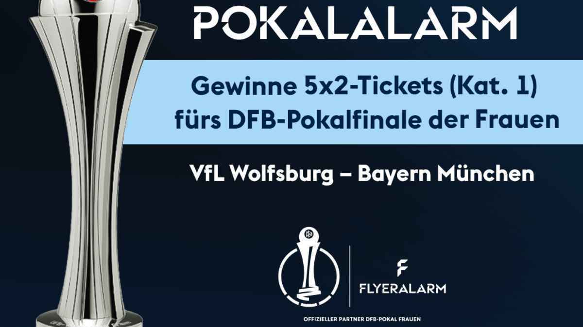 Pokalfinale der frauen: flyeralarm verschenkt tickets!