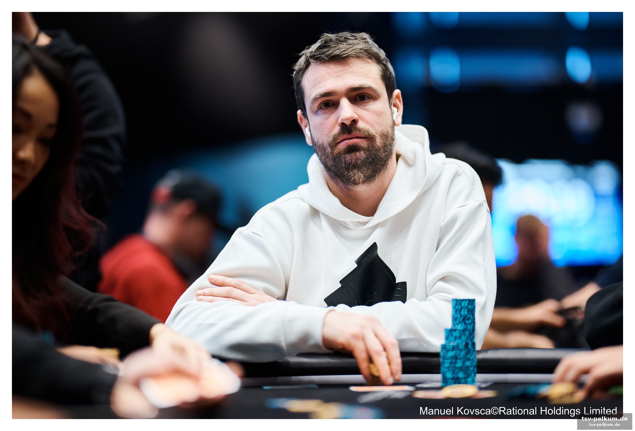 Davide marchioro kämpft im omaha-finale um den titel