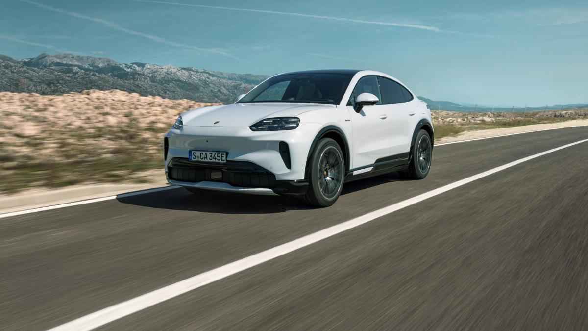 Porsche cayenne coupé electric: eleganz trifft auf elektromobilität
