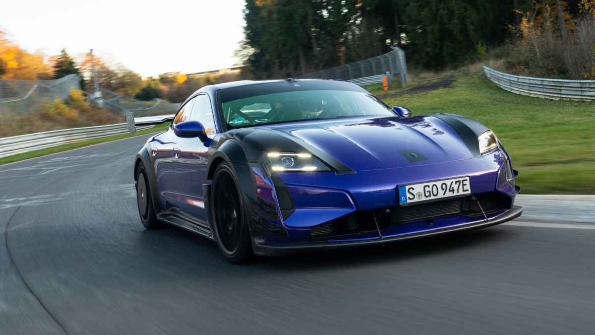 Porsche taycan turbo gt: neuer rundenrekord auf nürburgring!