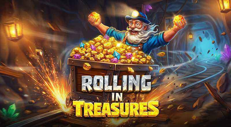 Pragmatic play schickt spieler in den goldrausch: rolling in treasures ab sofort
