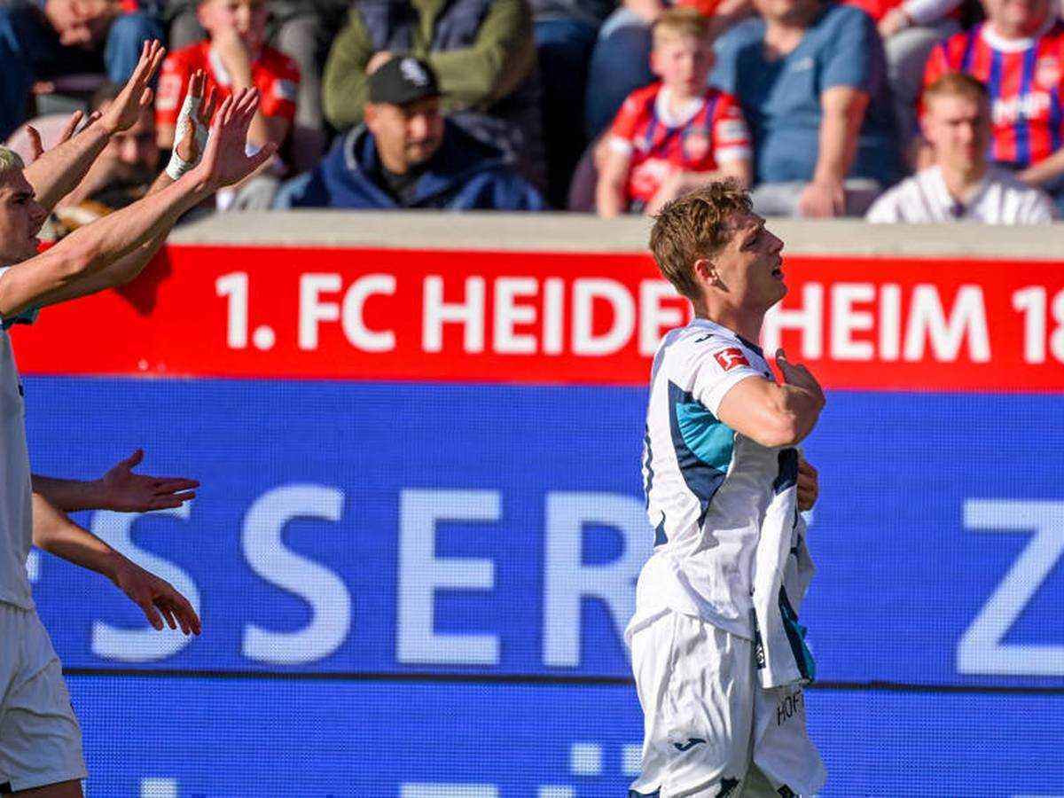 Prass’ jubel-geste entlarvt heidenheimer fans – das drama um bebou