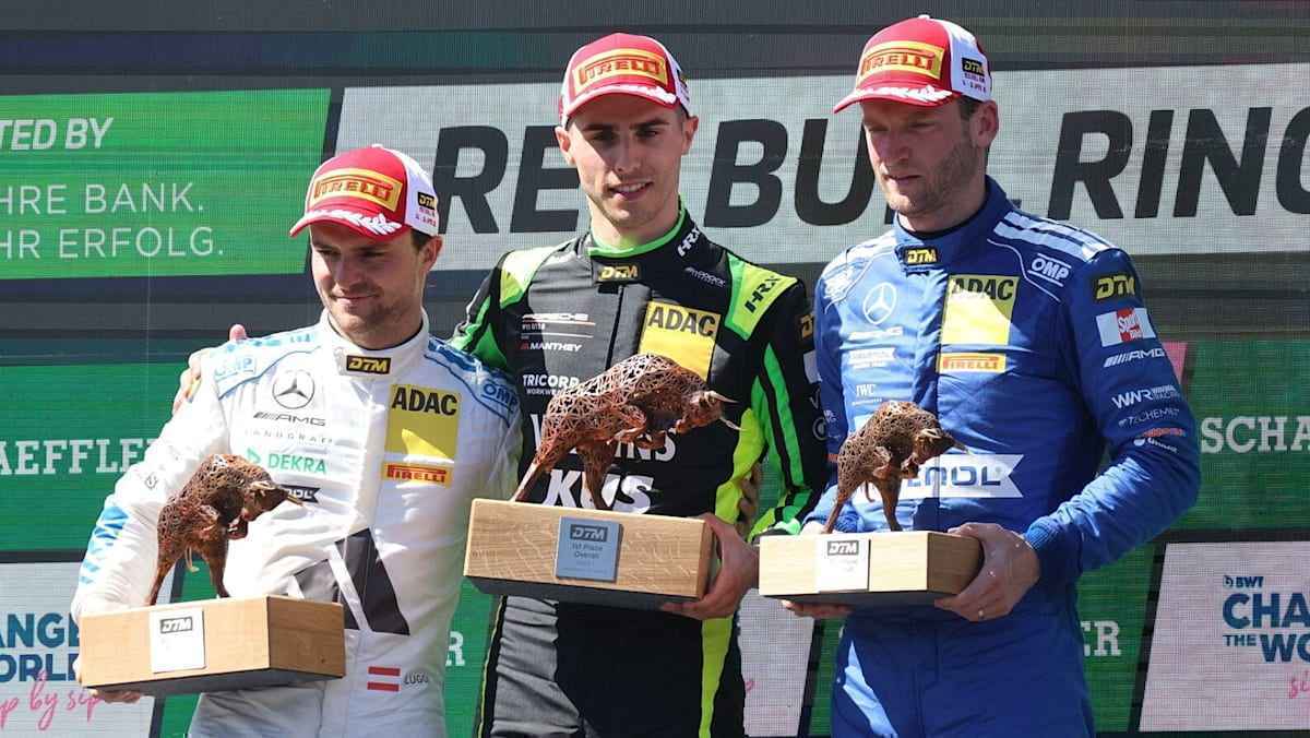 Preining zerquetscht mercedes-hoffnung: österreichs doppelsieg beim dtm-auftakt