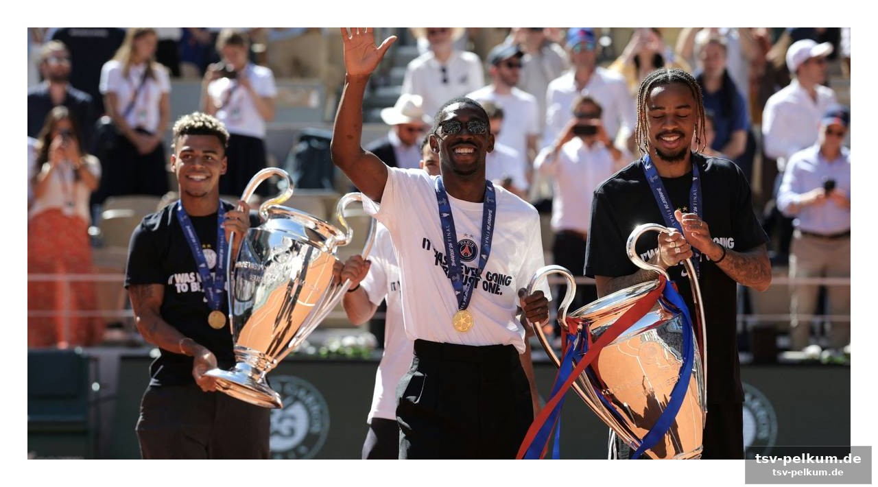Die stars des parc des princes erobern roland garros