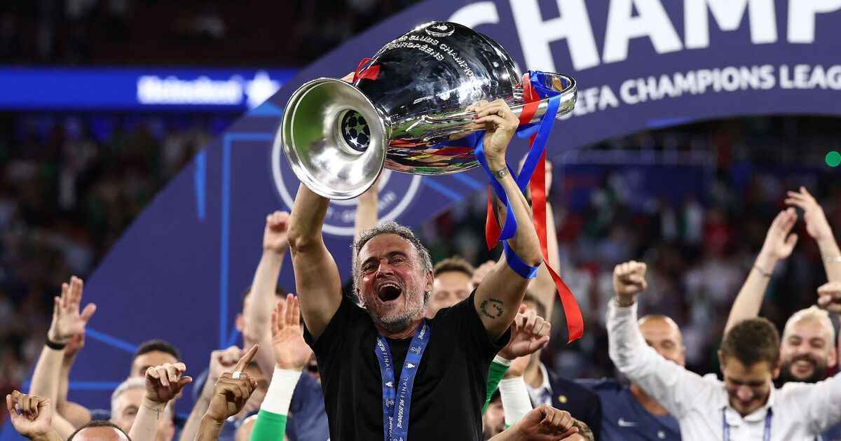 Psg feiert titel-wahnsinn: luis enrique als „bester trainer der welt“ gefeiert!