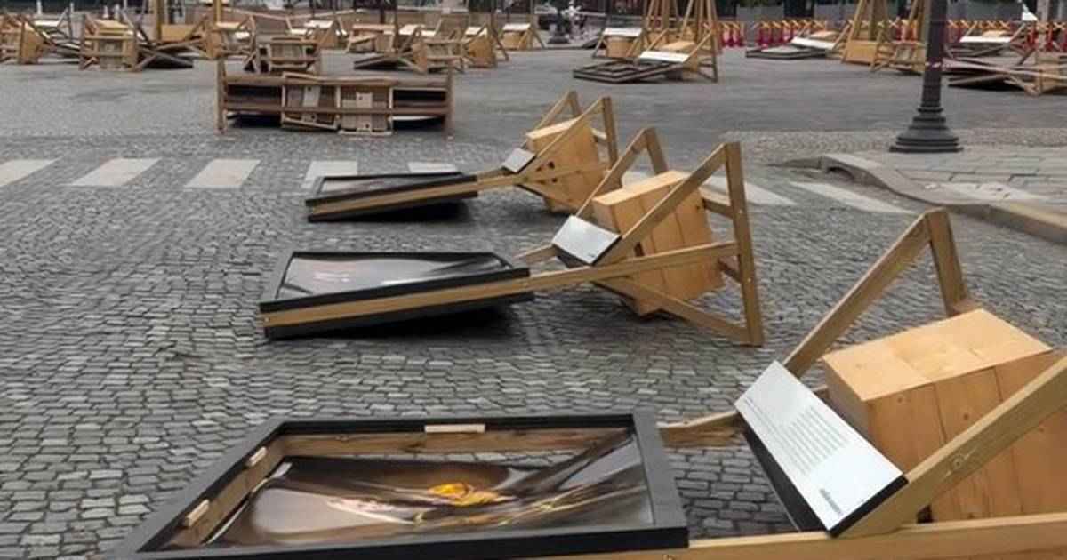 Psg-jubel verwandelt sich in zerstörungswut: meisterwerk des fotografen zerstört!