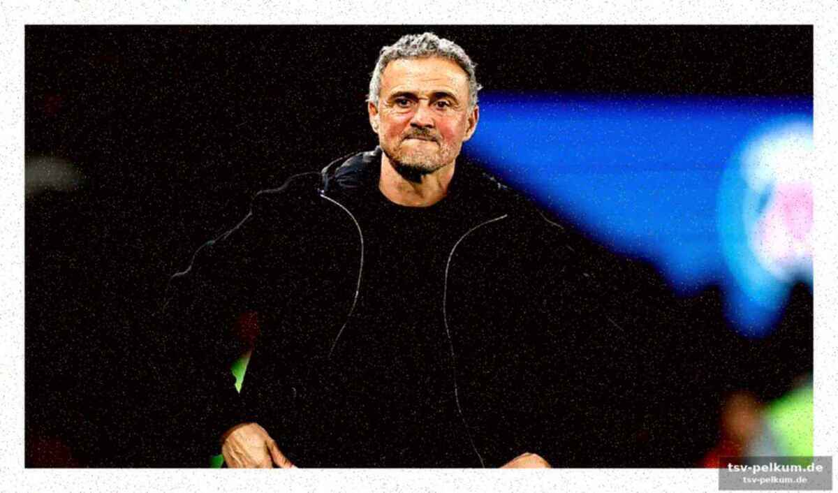 Ein verunsicherter luis enrique?