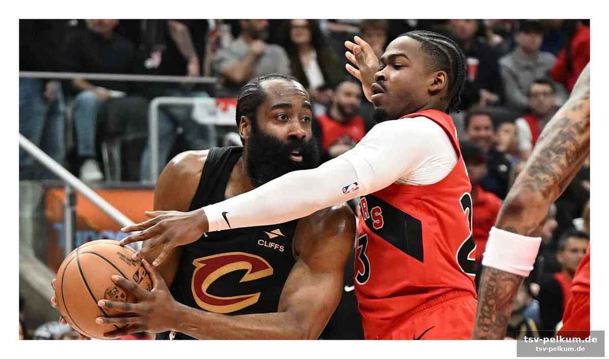Harden imitiert fehlerturm – defense der raptors fesselt