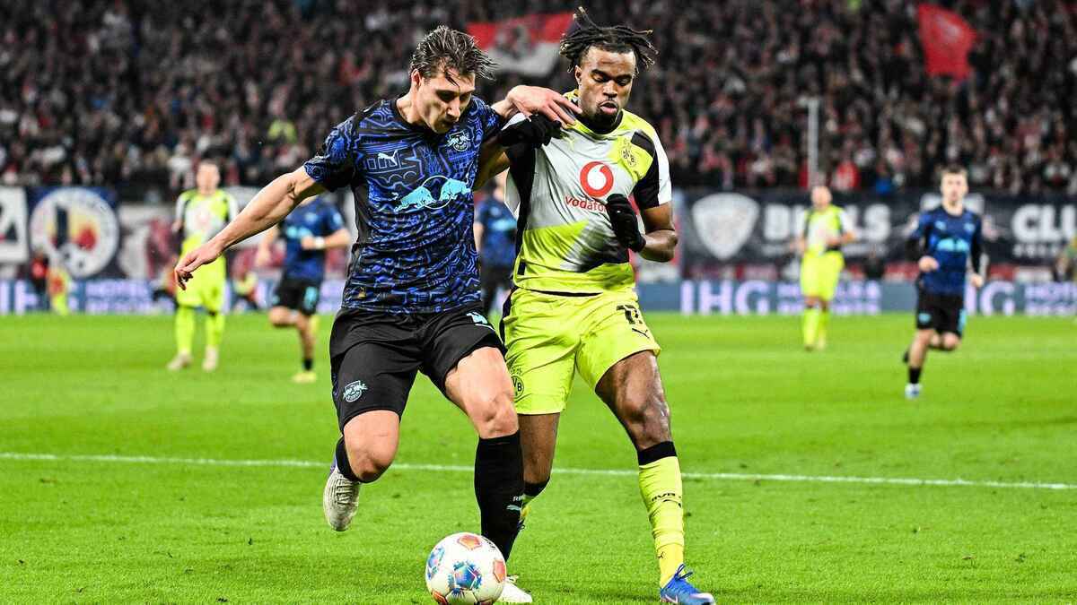 Rb leipzig lässt sieg gegen dortmund in der nachspielzeit aus der hand