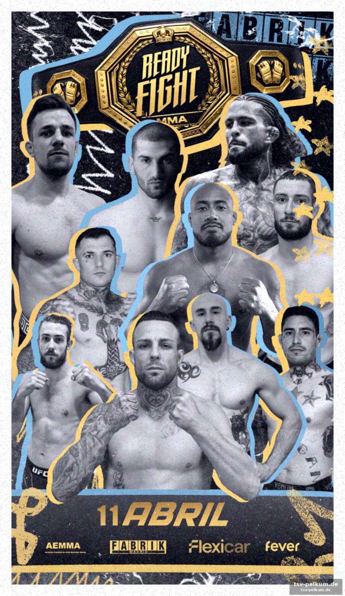 Weitere spannende duelle und grappling-superfights