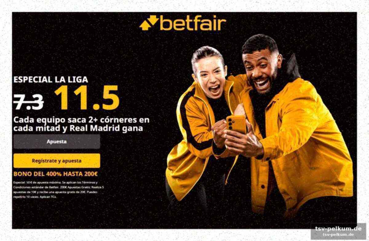 Betfair lockt mit superquote: doppelte chance auf tore und sieg