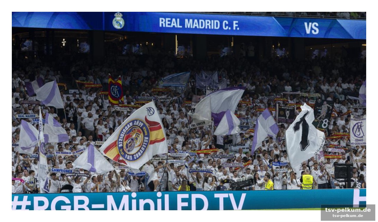Ein zeichen der wertschätzung für die madridista familia