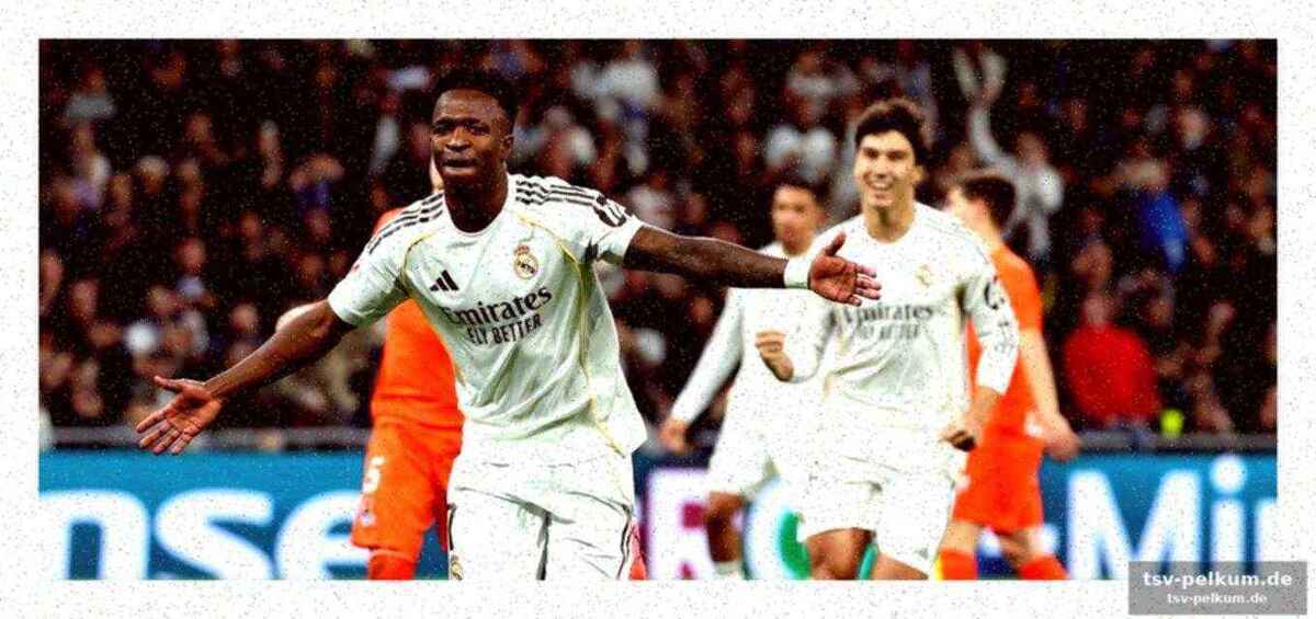 Vinicius jr. glänzt mit doppelpack