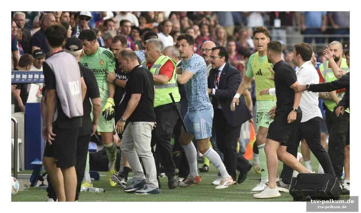 Real zaragoza reagiert mit eisiger strenge