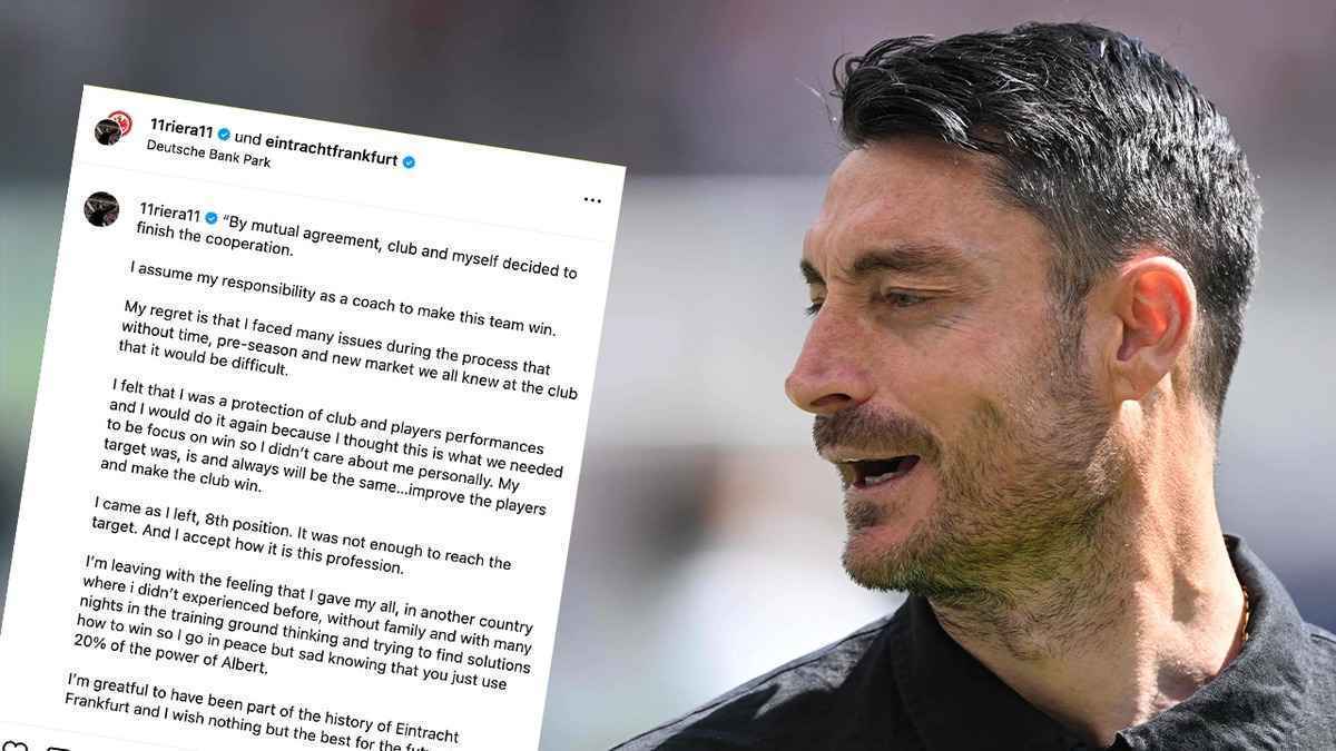 Riera schießt nach frankfurt-debakel nach!